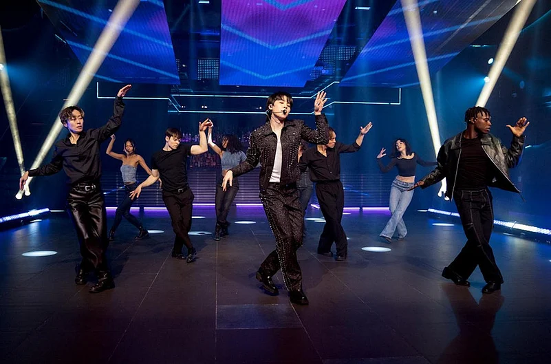 Jimin performing