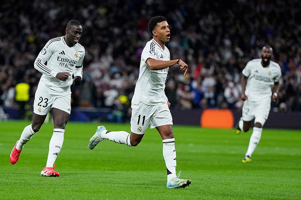 Real Madrid vs Atletico Madrid, UEFA Champions League Round Of 16 first leg: Rodrygo