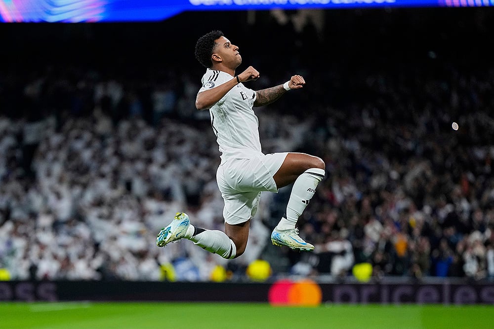 Real Madrid vs Atletico Madrid, UEFA Champions League Round Of 16 first leg: Rodrygo 