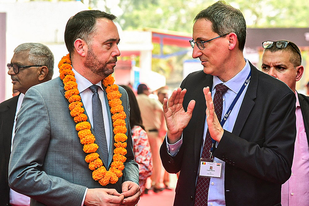 Belgiums Deputy PM in Navi Mumbai