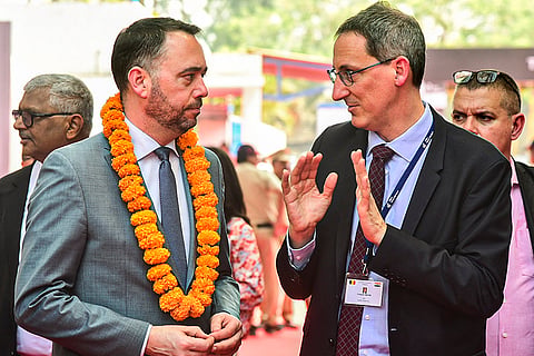 Belgium's Deputy PM in Navi Mumbai