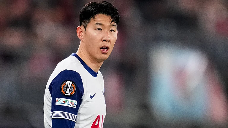 Son Heung-min of Tottenham. - null