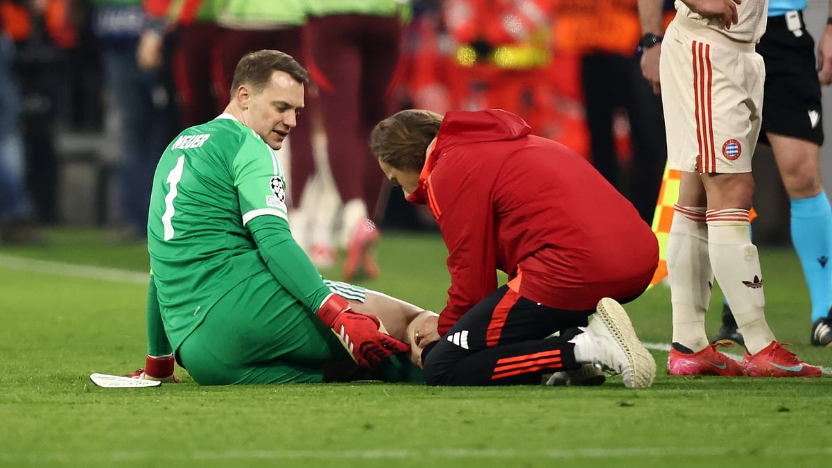 Bayern Munich goalkeeper Manuel Neuer.