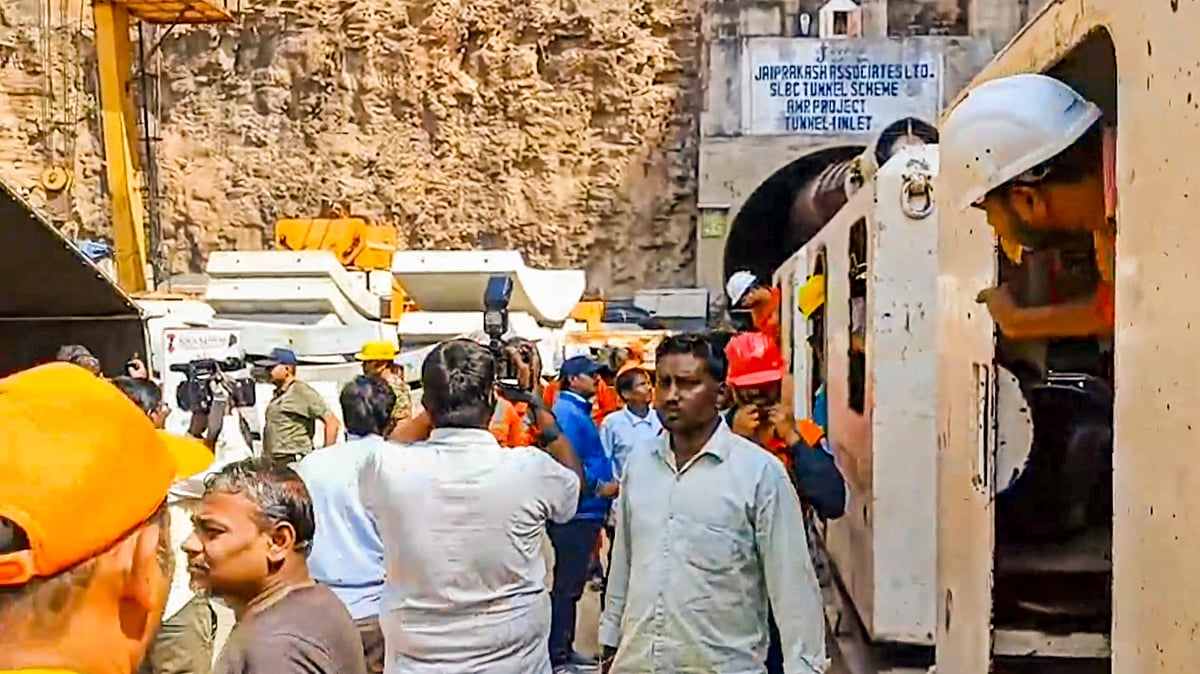 Telangana Tunnel Collapse