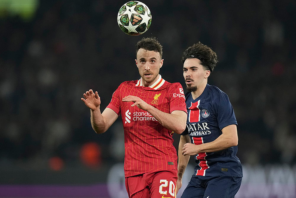 UEFA Champions League round of 16 first leg soccer PSG vs Liverpool: Vitinha 