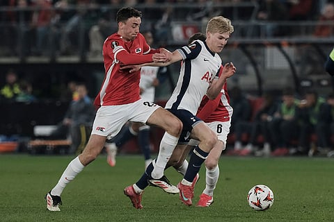 Netherlands Soccer Europa League: AZ Alkmaar vs Tottenham Hotspur