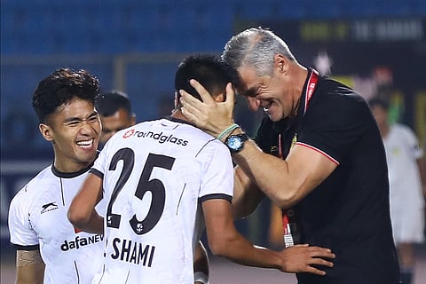 ISL 2024-25, PFC Vs HFC: Punjab FC head coach celebrates Shami Singamayum's goal 