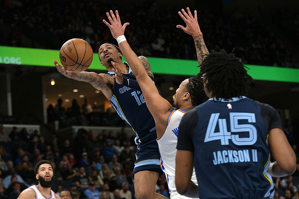 Basketball: Memphis Grizzlies vs Oklahoma City Thunder