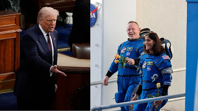 donald trump sunita william butch wilmore