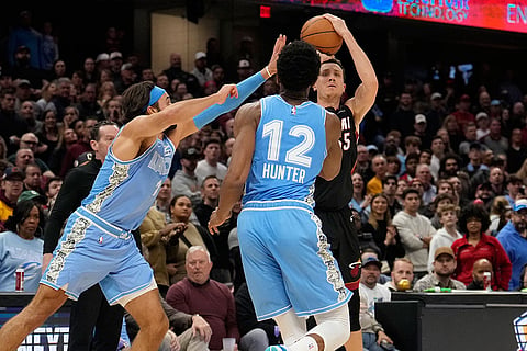 NBA: Cleveland Cavaliers vs Miami Heat