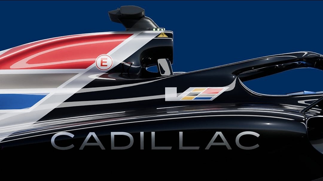 X | FIA  : Cadillac F1 car. 