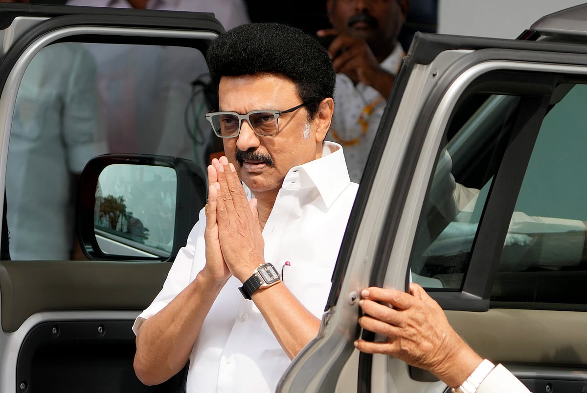 | Photo: PTI : M K Stalin 