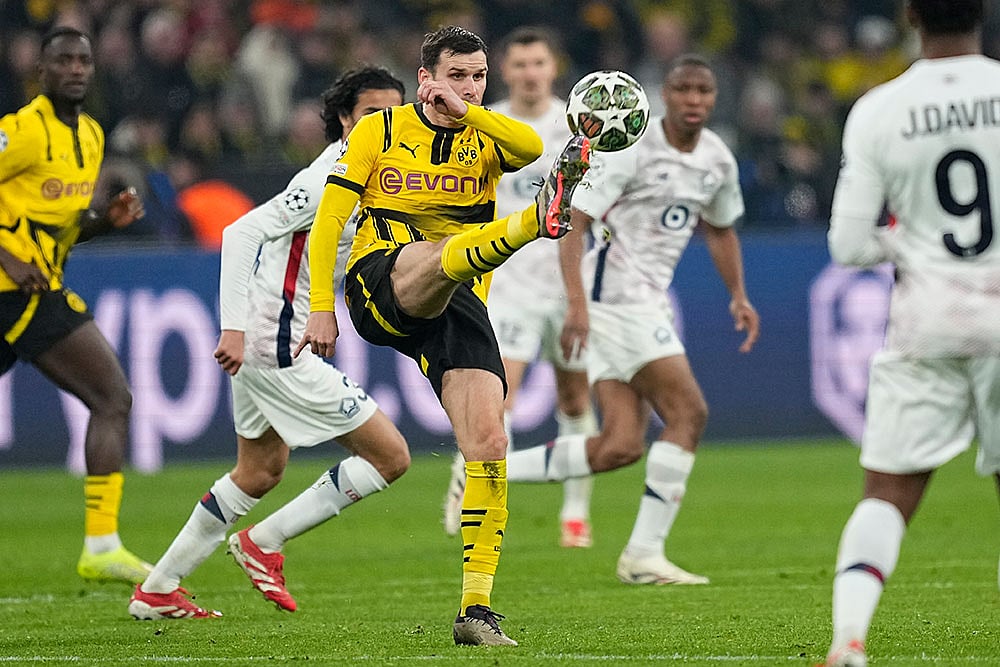 Germany Soccer Champions League: Borussia Dortmund vs Lille