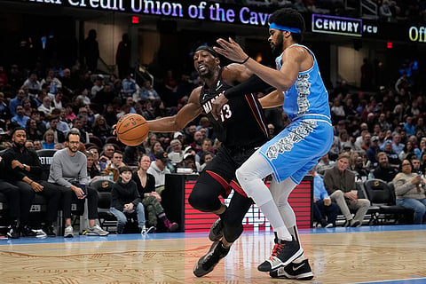 NBA Basketball: Miami Heat vs Cleveland Cavaliers