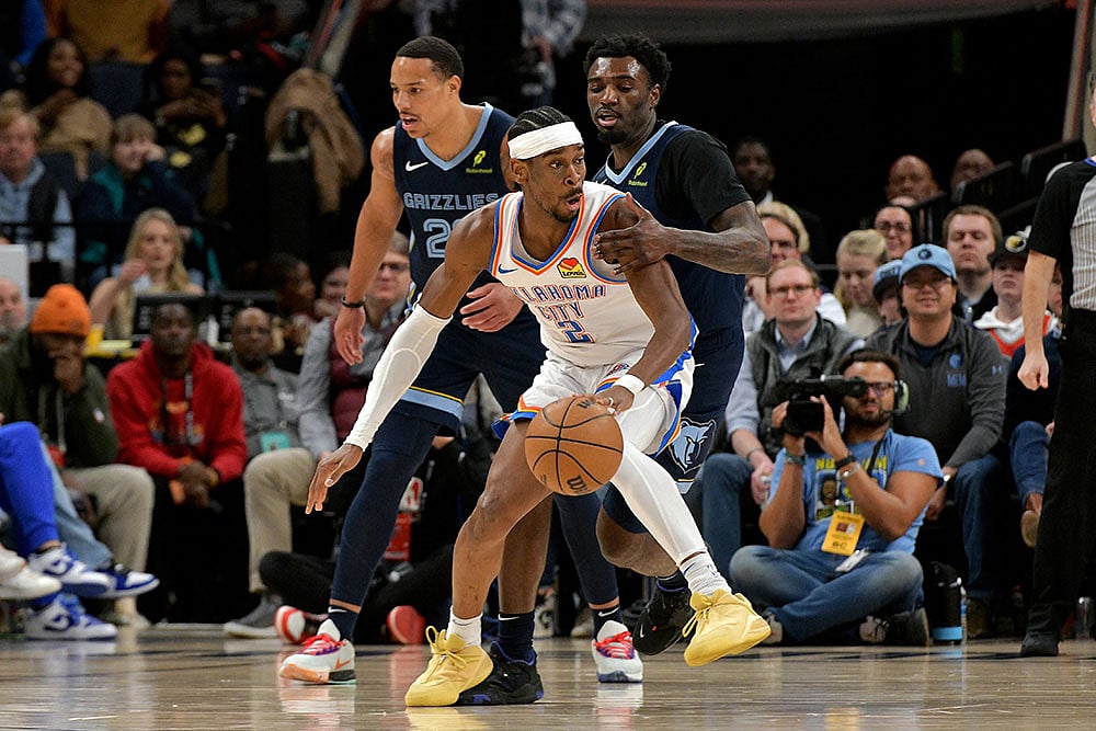 NBA: Oklahoma City Thunder vs Memphis Grizzlies - | Photo: AP/Brandon Dill