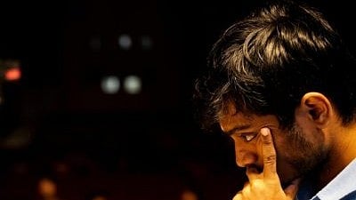 Indian Grandmaster Aravindh Chithambaram.