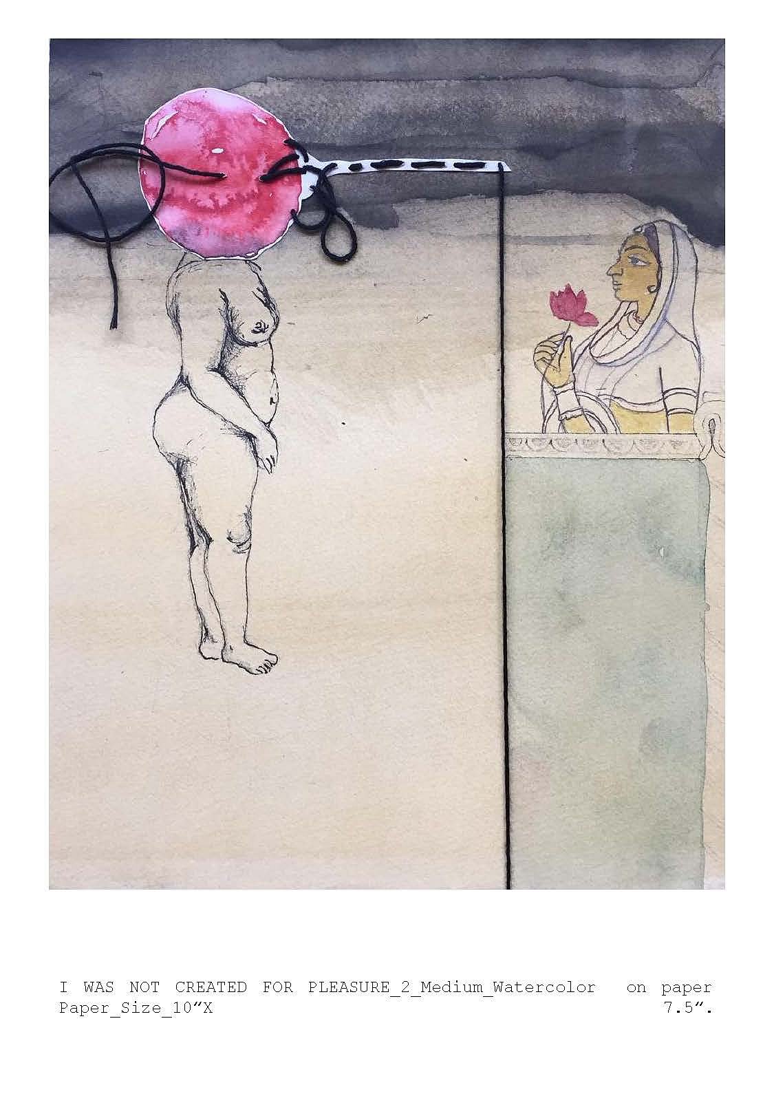  Mayuri Chari : Artwork by Mayuri Chari - I was not created for pleasure