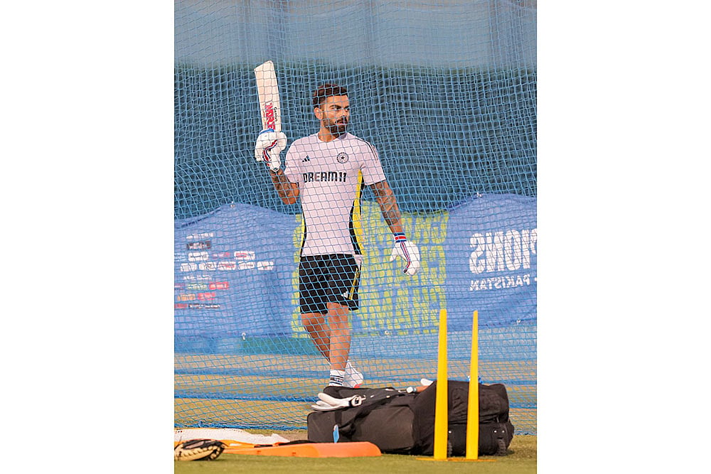 ICC Champions Trophy 2025: India Training Session