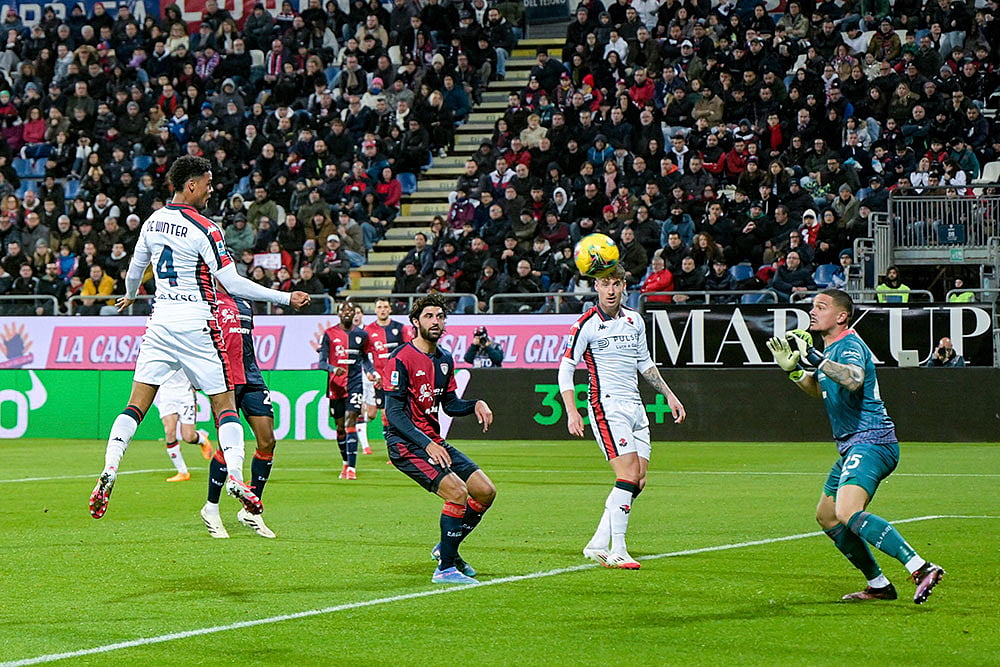 | Photo: Gianluca Zuddas/LaPresse via AP : Serie A: Cagliari Calcio vs Genoa