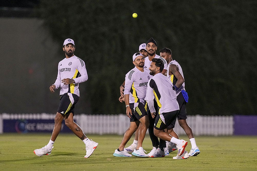 ICC CT 2025: India Training Session
