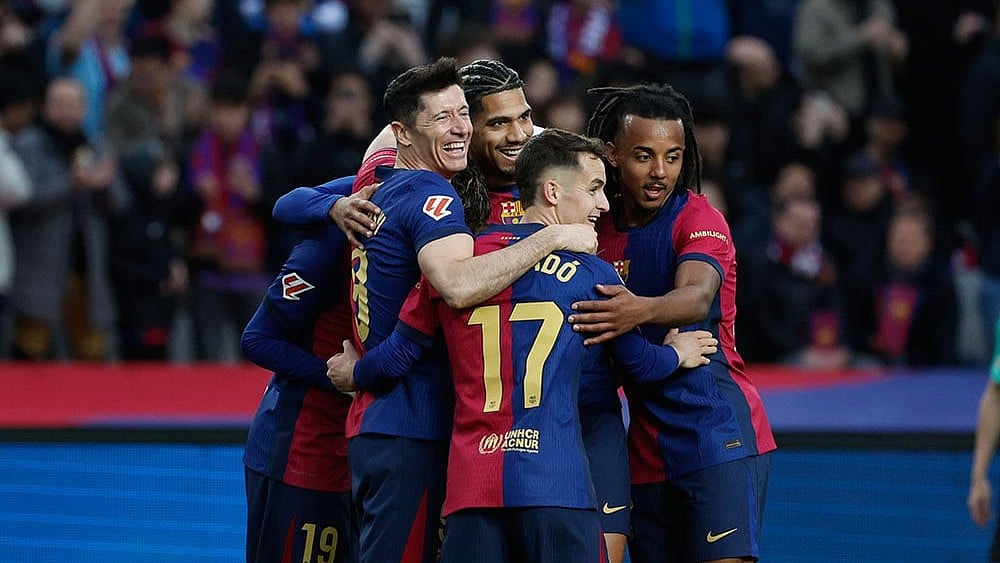 | Photo: AP/Joan Monfort : La Liga: Barcelona Vs Real Sociedad