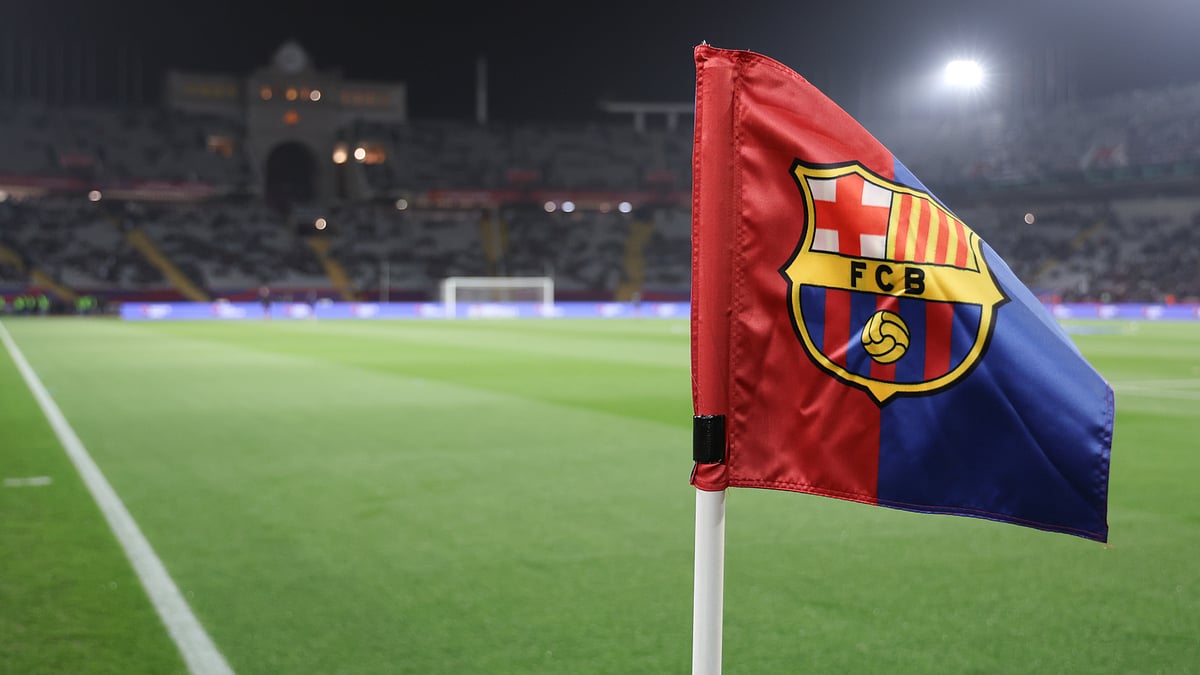 Barcelona's temporary home, the Lluis Companys Olympic Stadium