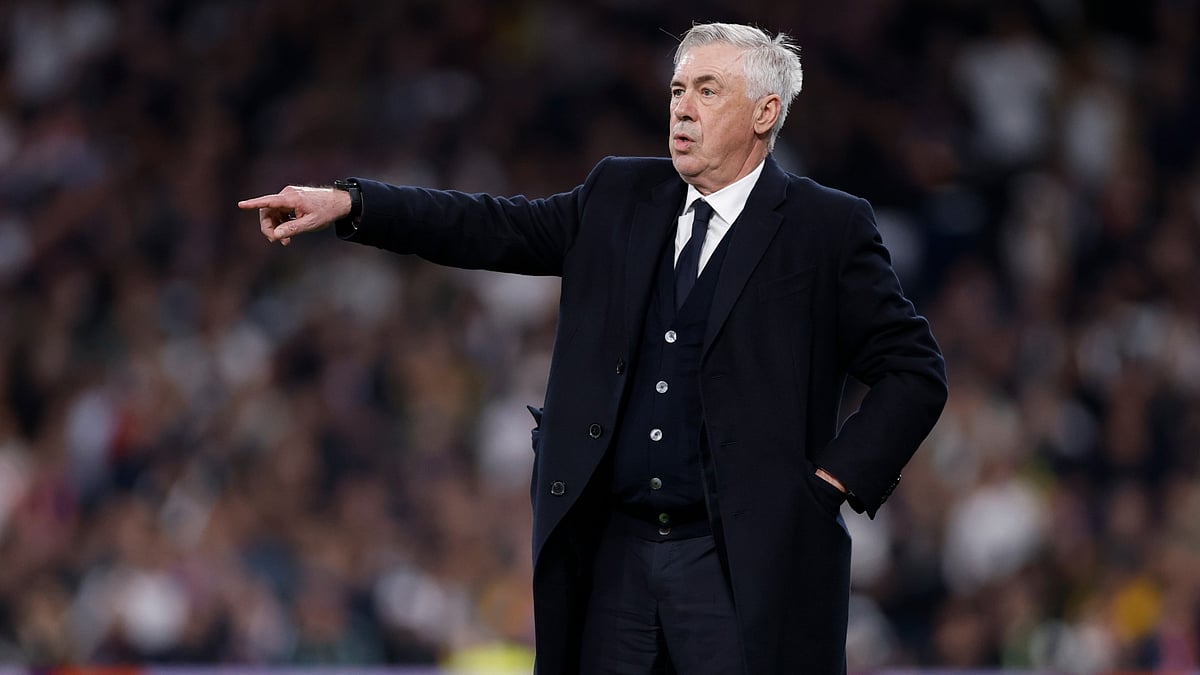 Real Madrid head coach Carlo Ancelotti
