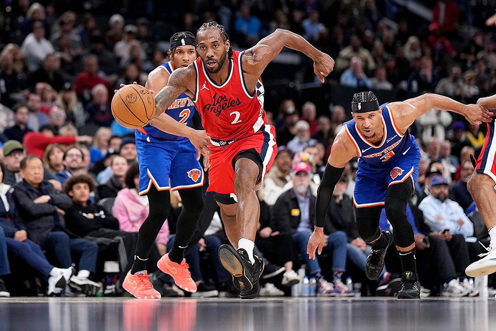 | Photo: AP/Mark J. Terrill : NBA 2024-25: Los Angeles Clippers forward Kawhi Leonard
