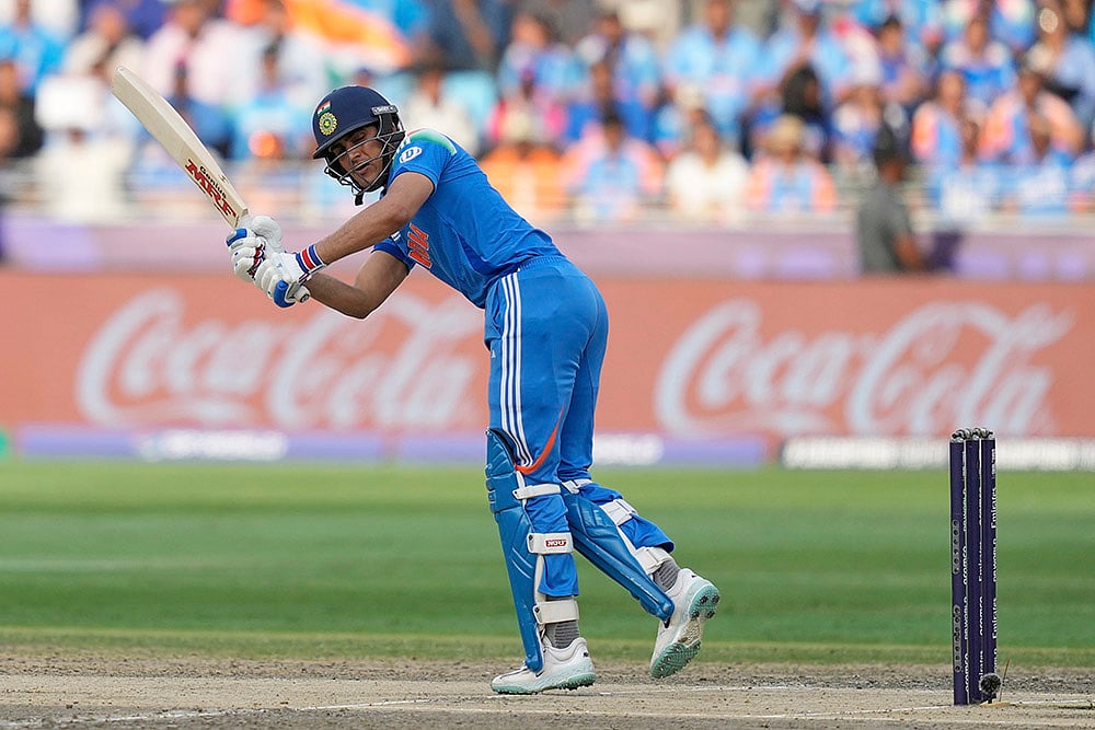 ICC Champions Trophy Final 2025 India vs New Zealand from Dubai: Shubman Gill 