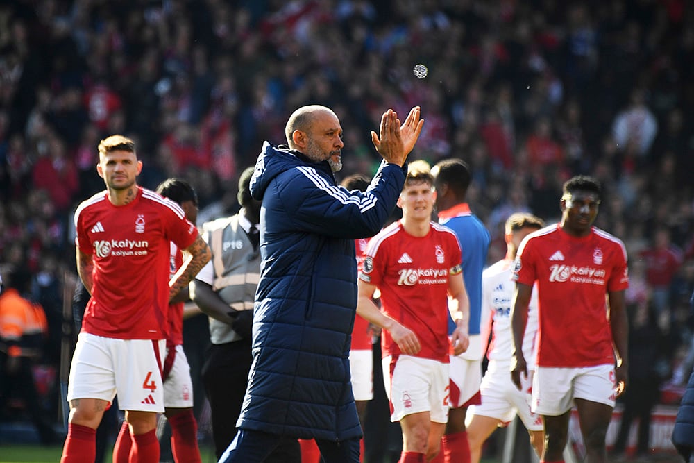 English Premier League 2024-25 Nottingham Forest Vs Manchester City: Nuno Espirito Santo