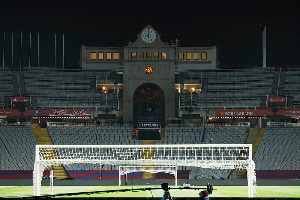 Spain soccer La Liga 2024-25 Barcelona Vs Osasuna Game Postponed: 2