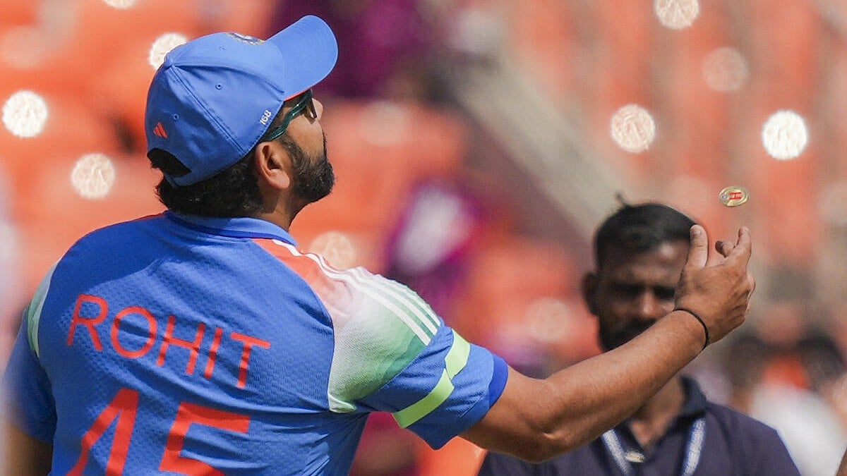 Rohit Sharma lost his 12th toss in a row at ICC Champions Trophy. - ICC