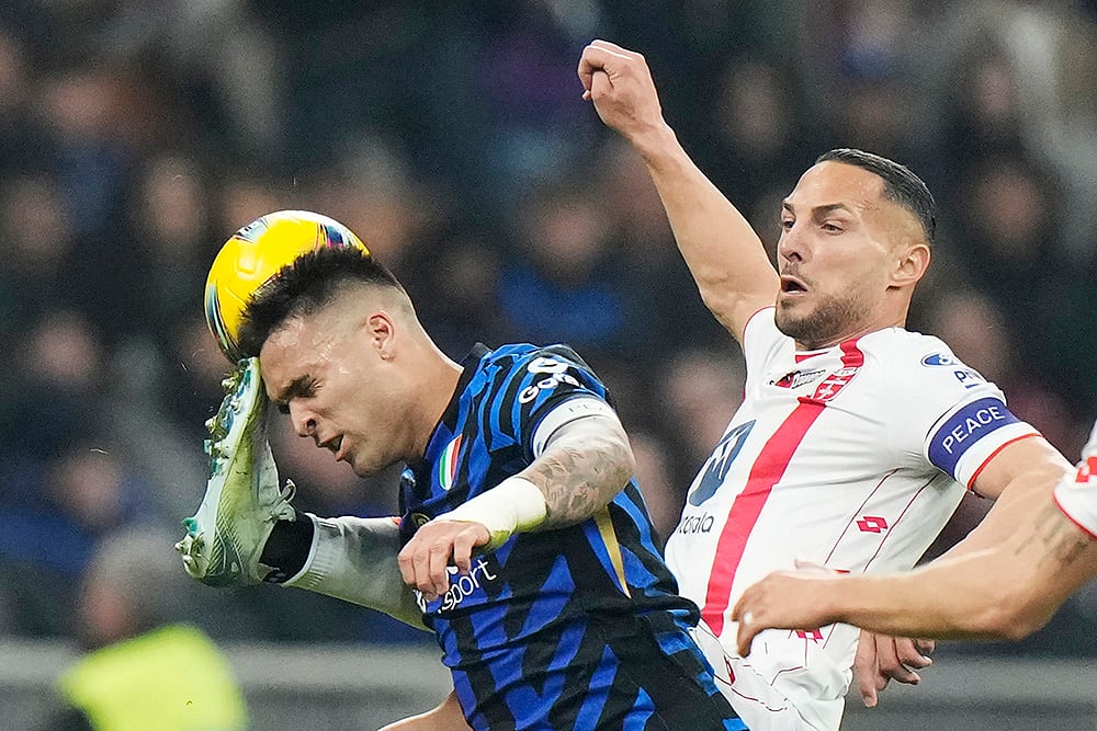 Itally soccer serie A 2024-25 Inter Milan vs Monza: Danilo DAmbrosio