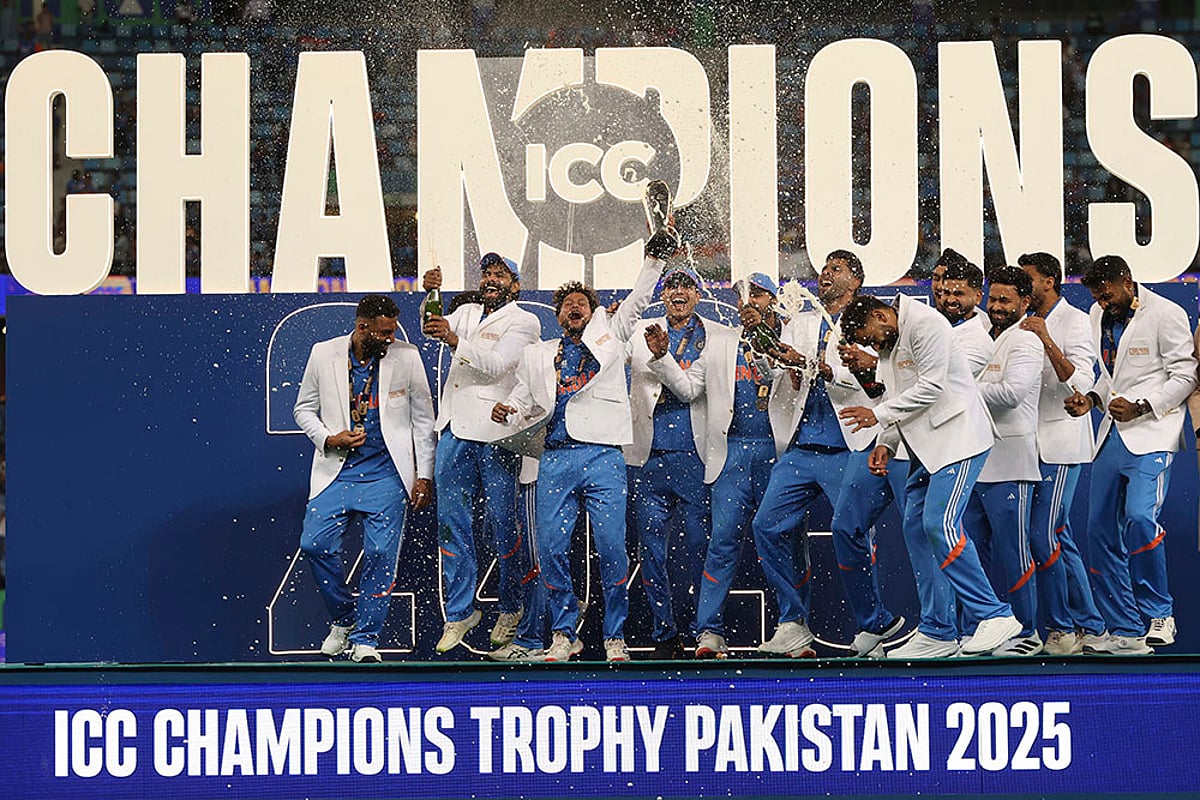 ICC Champions Trophy Final 2025 India vs New Zealand from Dubai: