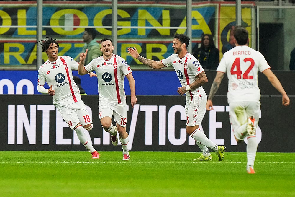 Itally soccer serie A 2024-25 Inter Milan vs Monza: Samuele Birindelli