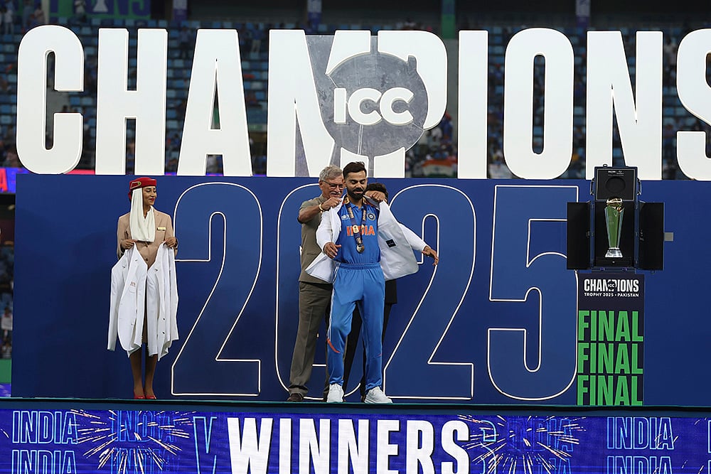 ICC Champions Trophy Final 2025 India vs New Zealand from Dubai: Virat Kohli 