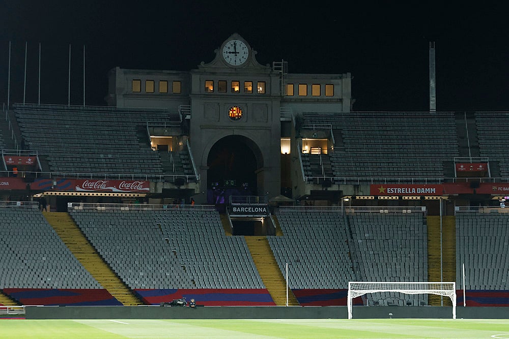 Spain soccer La Liga 2024-25 Barcelona Vs Osasuna Game Postponed: 3