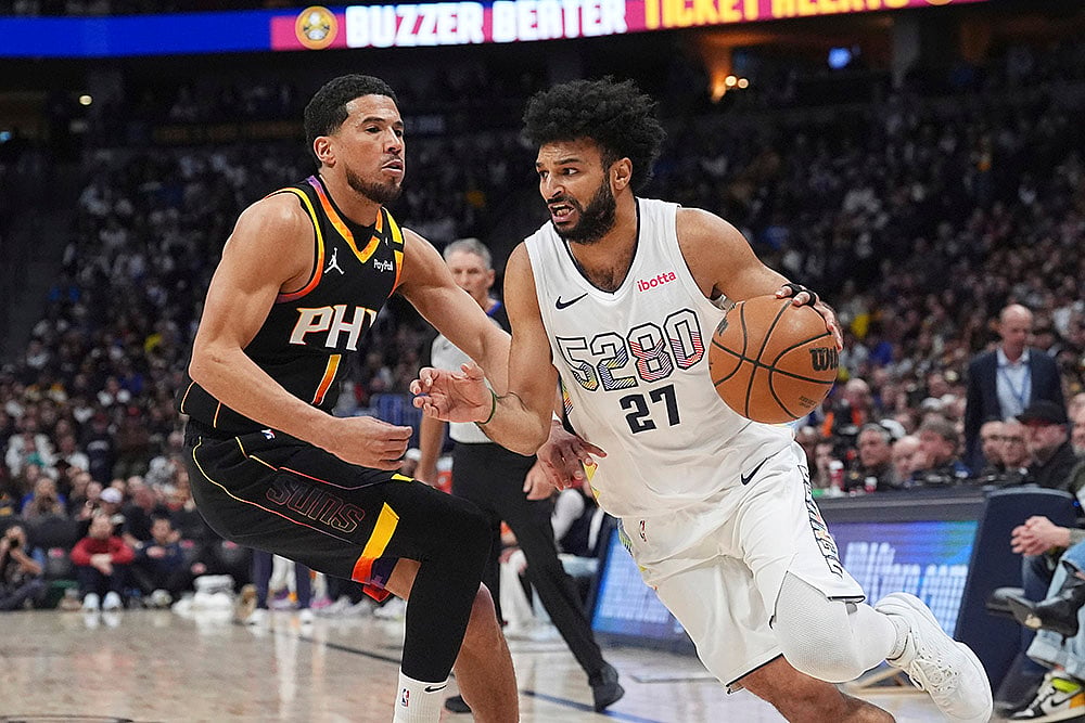 NBA basketball game Phoenix Suns vs Denver Nuggets: Jamal Murray