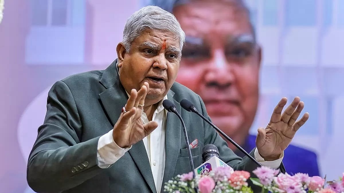 | File Pic : Vice President Jagdeep Dhankar
