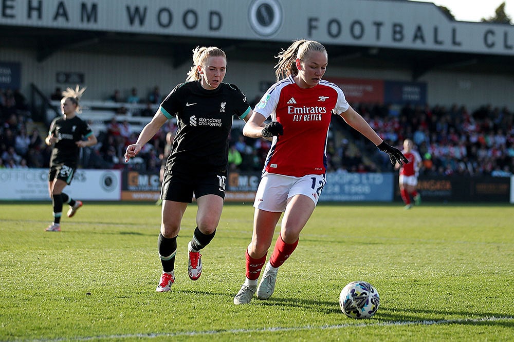 Womens Soccer FA Cup: Arsenal WFC vs Liverpool FCW