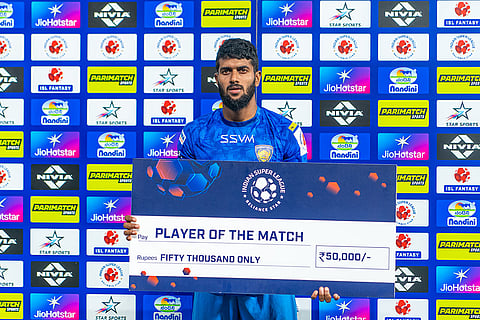ISL 2024-25, CFC vs JFC: Irfan Yadwad of Chennaiyin FC