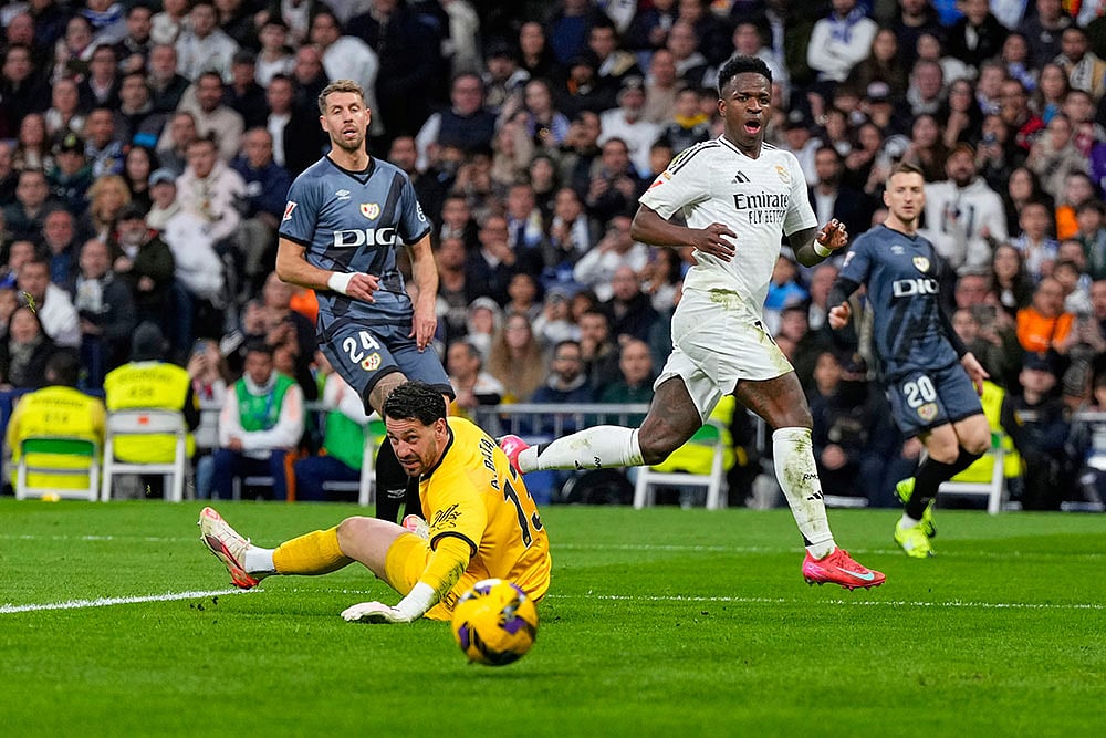 La Liga Soccer Match: Real Madrid vs Rayo Vallecano