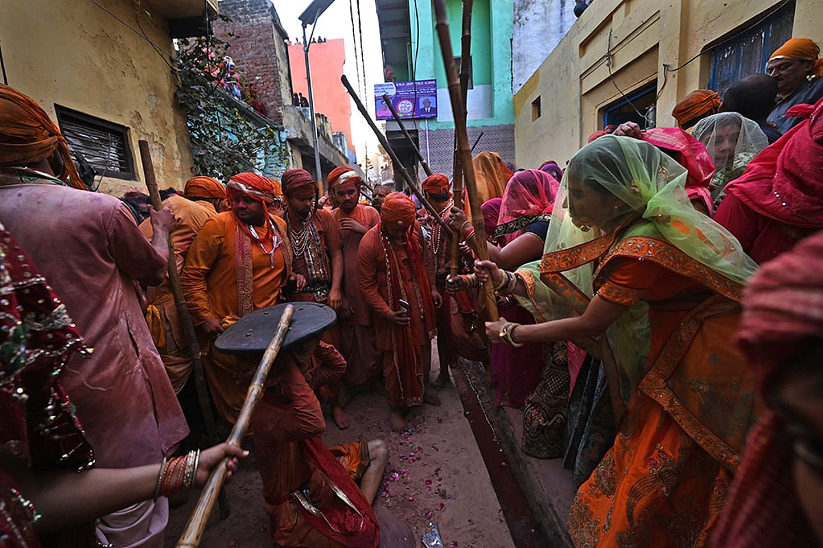 Nandgoan Lathmar Holi