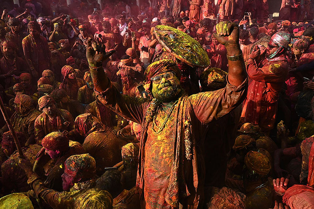 Lathmar Holi Celebration