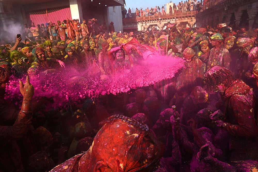 Lathmar Holi Celebration