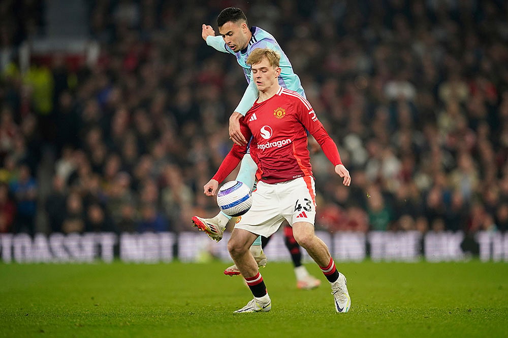 English Premier League Soccer: Arsenal vs Manchester United