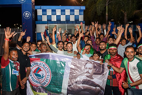 ISL 2024-25, MBSG vs FCG: Mohun Bagan fans