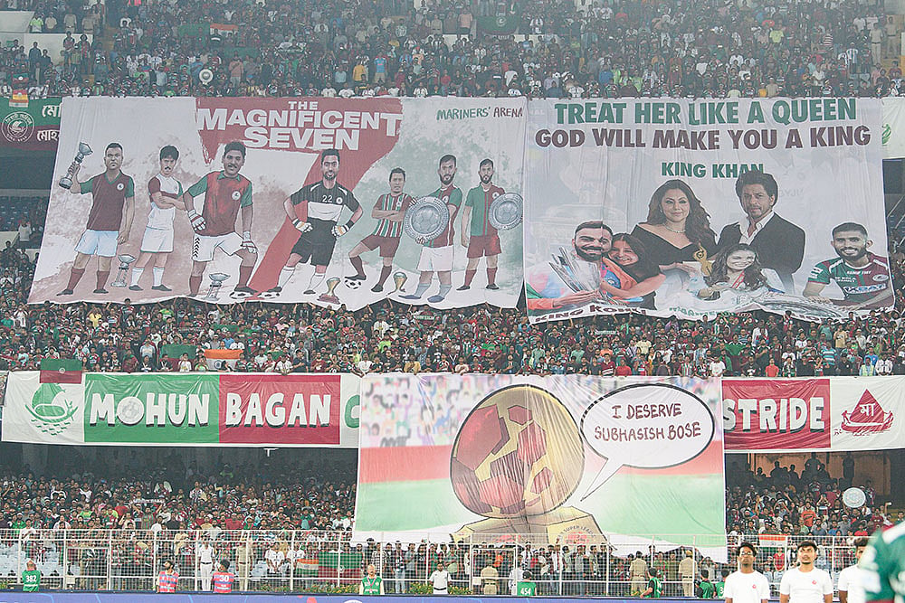 Indian Super League 2024-25 Mohun Bagan vs FC Goa: Tifo