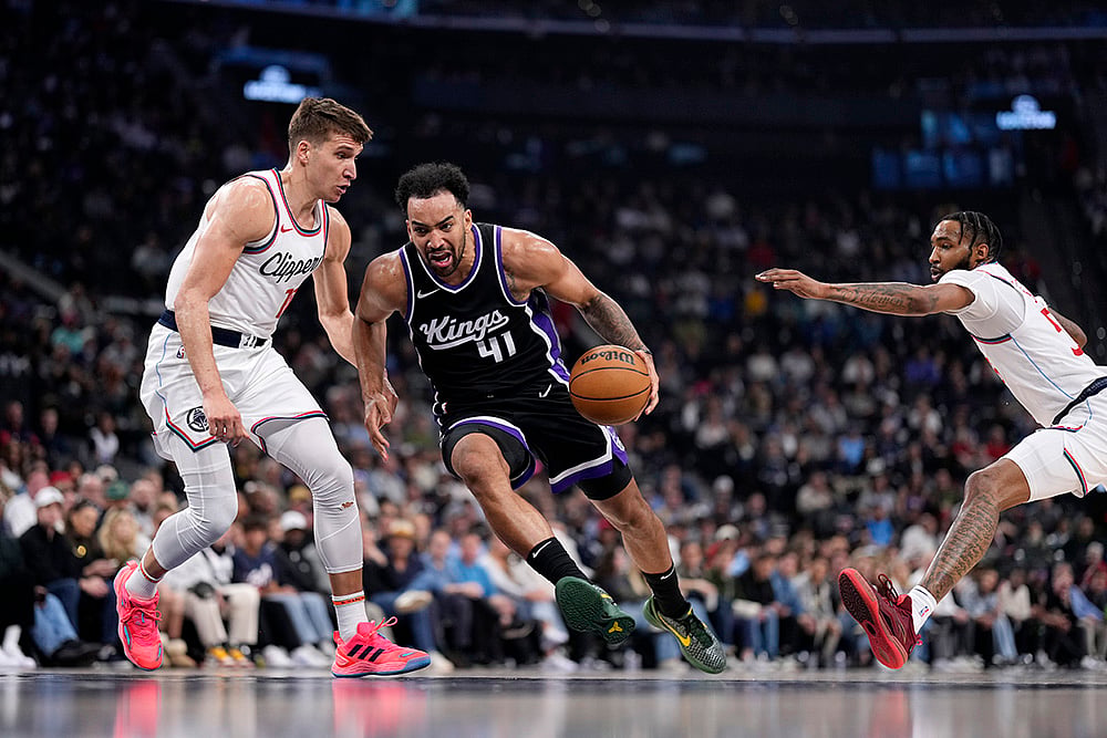 NBA Basketball 2024-25 Los Angeles Clippers vs Sacramento Kings: Trey Lyles