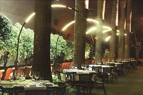 Cafe at the NCPA In Mumbai